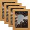 Craig Frames 4 Pack Bauhaus 125 Distressed Gold Picture Frame